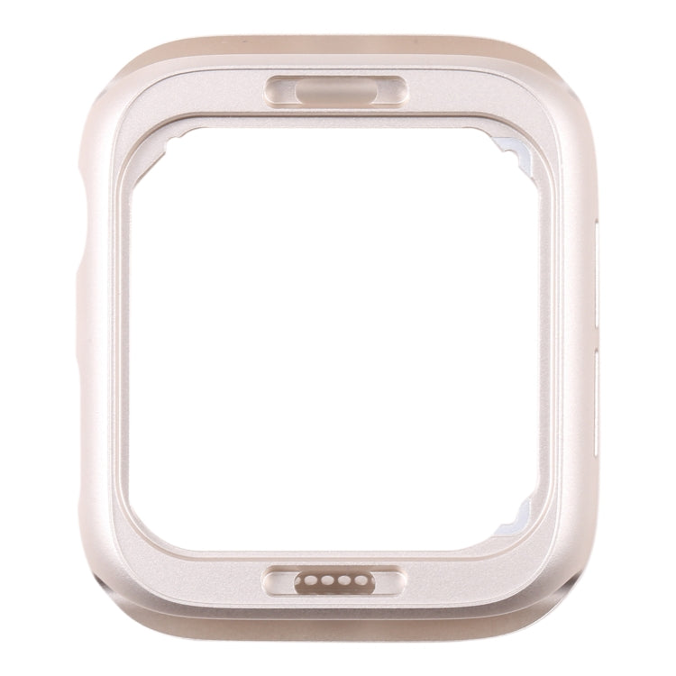 For Apple Watch Series SE 2022 44mm Stainless Steel Middle Frame Bezel Plate (Gold)