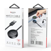 For Samsung Watch Yesido CA161 USB Magnetic Charger, Cable Length: 1m (Black)