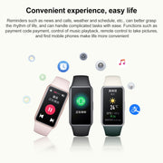 Honor Band 7 NFC, 1.47 inch AMOLED Screen, Support Heart Rate / Blood Oxygen / Sleep Monitoring(Black)