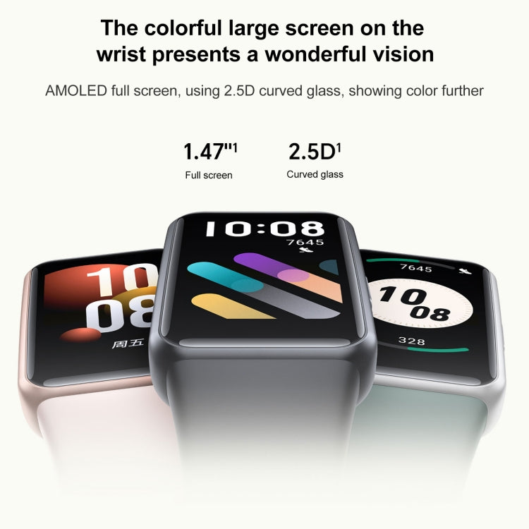 Honor Band 7, 1.47 inch AMOLED Screen, Support Heart Rate / Blood Oxygen / Sleep Monitoring(Black)