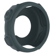Solid Color Silicone Watch Protective Case for Garmin F235 / F750(Navy Blue)