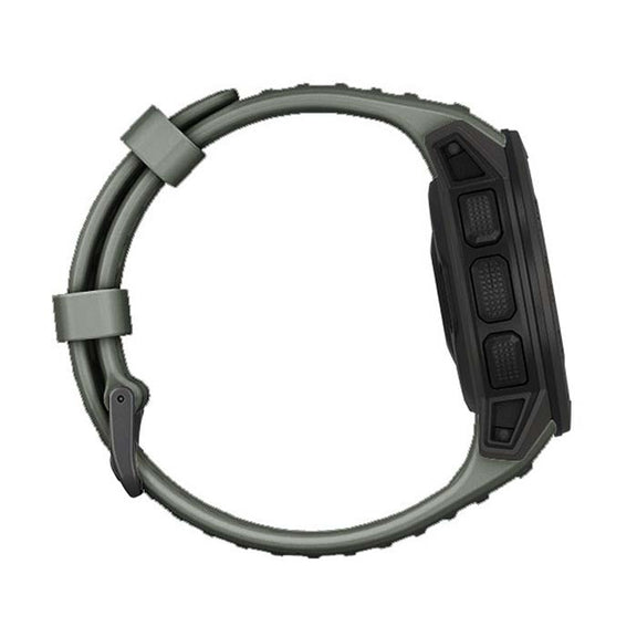 Silicone Watch Band for Garmin Instinct 22mm, Host not Included(Army Green)