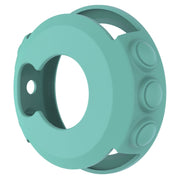 Solid Color Silicone Watch Protective Case for Garmin Fenix 5(Mint Green)