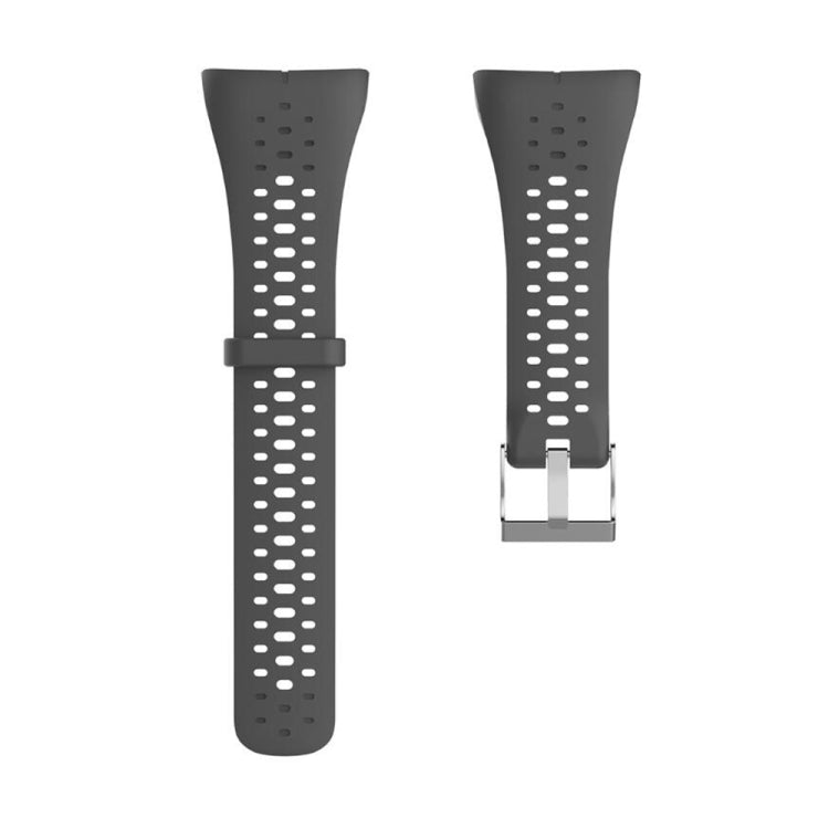 Silicone Sport Watch Band for POLAR M400 / M430(Grey)