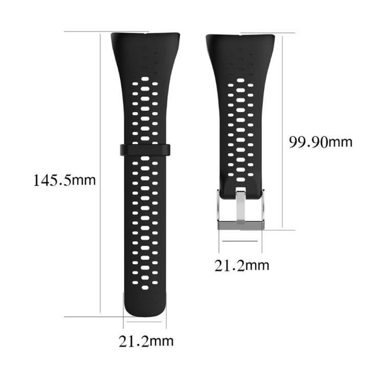 Silicone Sport Watch Band for POLAR M400 / M430(Grey)