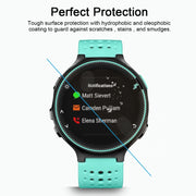 2 PCS ENKAY Hat-Prince for Garmin Compatible witherunner 235 Smart Watch 0.2mm 9H Surface Hardness 2.15D Explosion-proof Tempered Glass Screen Film