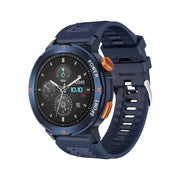 M52 1.43 inch Screen IP68 Water-resistant Smart Watch, Support Bluetooth Call / Heart Rate (Blue)