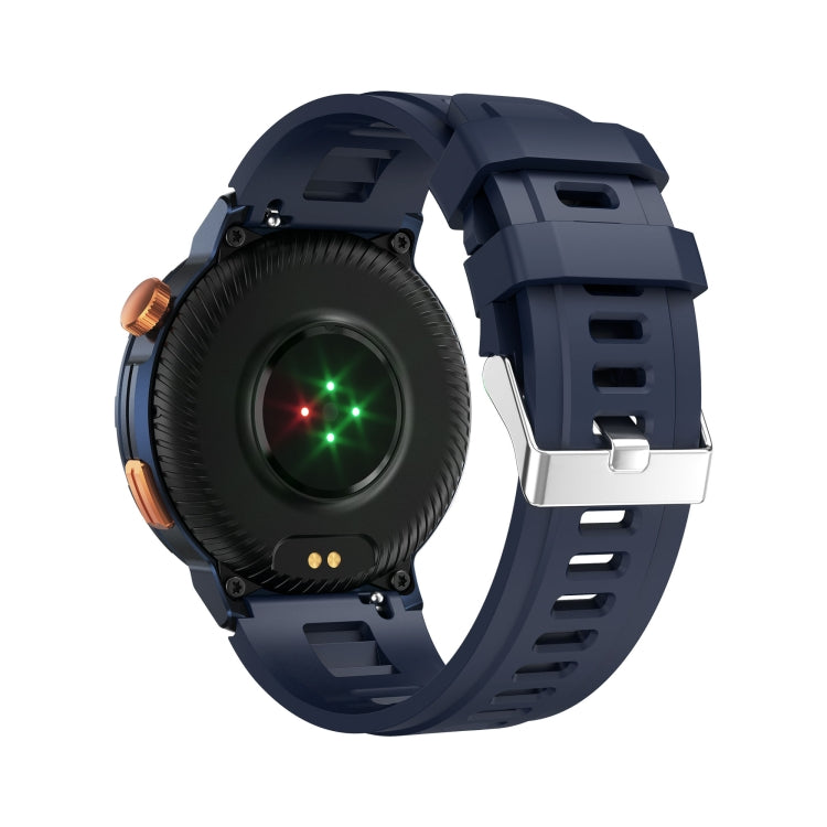 M52 1.43 inch Screen IP68 Water-resistant Smart Watch, Support Bluetooth Call / Heart Rate (Blue)