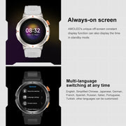 M52 1.43 inch Screen IP68 Water-resistant Smart Watch, Support Bluetooth Call / Heart Rate (Blue)