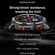 M52 1.43 inch Screen IP68 Water-resistant Smart Watch, Support Bluetooth Call / Heart Rate (Blue)