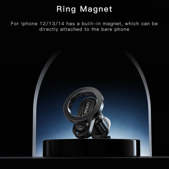 Yesido C157 Strong Magnetic Car Air Vent Phone Holder (Black)