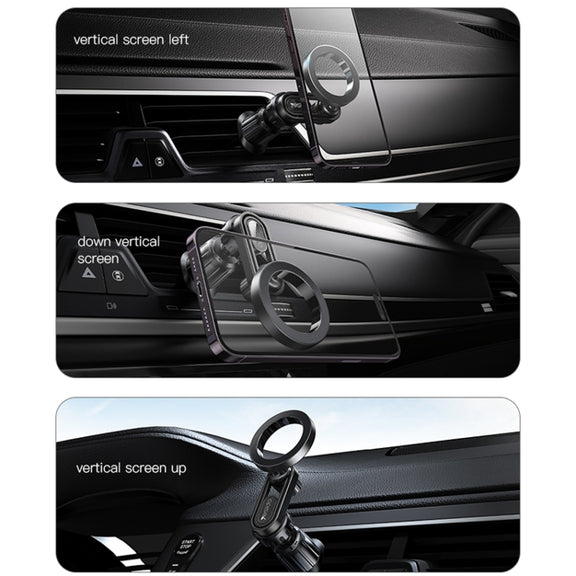 Yesido C157 Strong Magnetic Car Air Vent Phone Holder (Black)