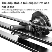 Yesido C160 Suction Cup Type Telescopic Rod Magnetic Car Phone Holder (Black)