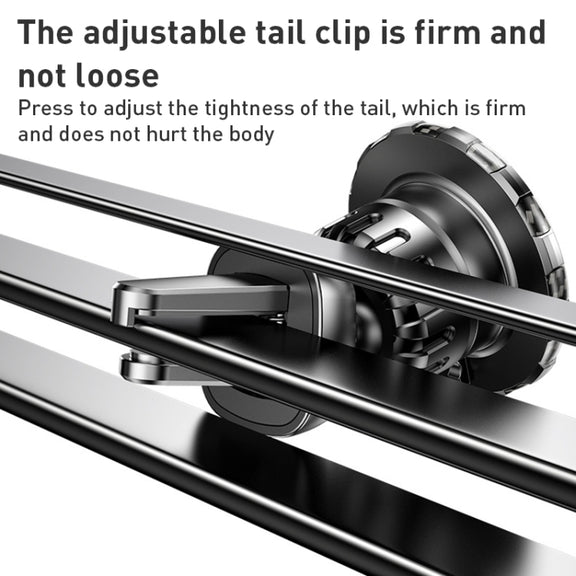 Yesido C160 Suction Cup Type Telescopic Rod Magnetic Car Phone Holder (Black)