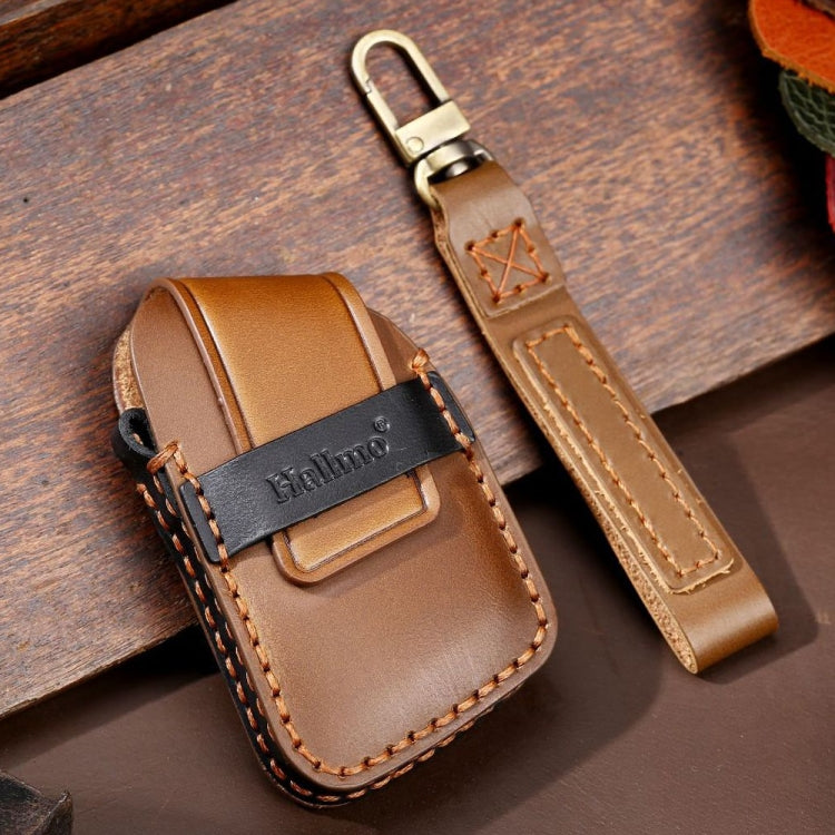 For Cadillac / CT5 / CT6 / XT6 C088 Car Key Leather Protective Case (Brown)