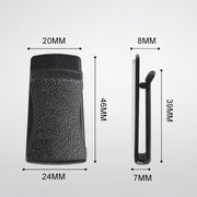 2 Pair Adhesive Car Mini Hook Card Holder