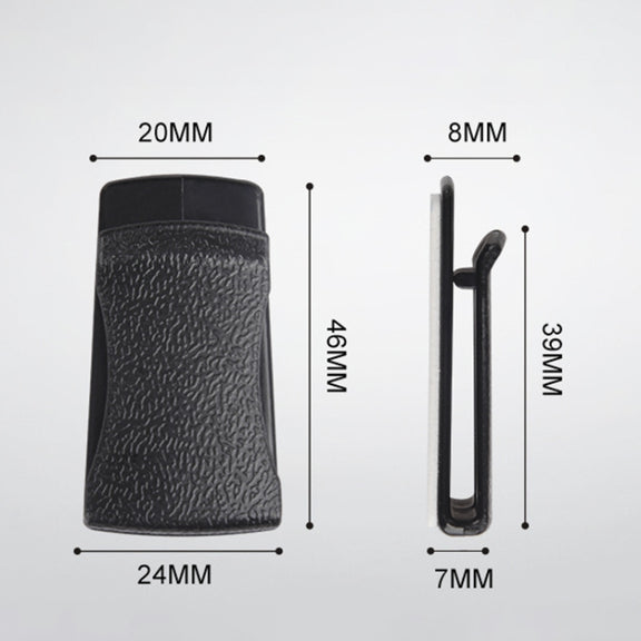 2 Pair Adhesive Car Mini Hook Card Holder