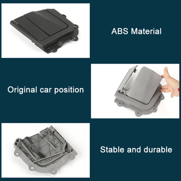 For BMW 3 Series E93 Left Driving Car Convertible Rear Platform Left Hinge Cover Folding Cover 5437 7174 545(Black)