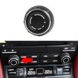 For Porsche Cayenne Left Driving Car Left CD Player Volume Adjustment Knob Cover 97064292901 - Car Switches by PMC TechLife | Online Shopping South Africa | PMC TechLife