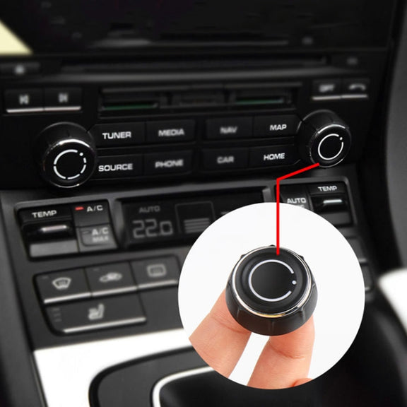 For Porsche Cayenne Left Driving Car Left CD Player Volume Adjustment Knob Cover 97064292901