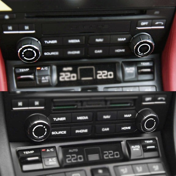 For Porsche Cayenne Left Driving Car Left CD Player Volume Adjustment Knob Cover 97064292901
