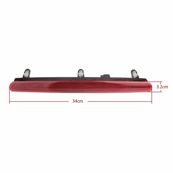 For Volkswagen Multivan Caravelle T5 T6 2003-2010 Car High Position Brake Light 7E0945097A (Red)