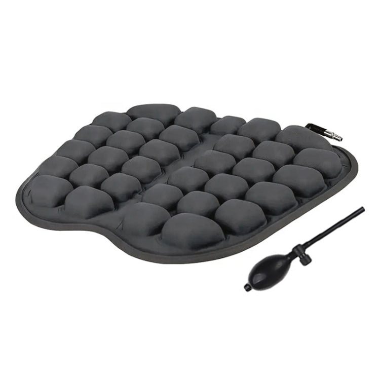IN-SC003 Car Office Inflatable Airbag Seat Cushion, Style: Manual Inflation (Black)