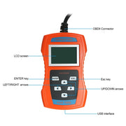 VAG506M Car Mini Code Reader OBD2 Fault Detector Diagnostic Tool, Southern European Version