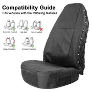 TIROL T24324 General Car Water-resistant Seat Protective Cover