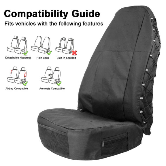 TIROL T24324 General Car Water-resistant Seat Protective Cover
