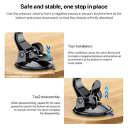 Yesido C177 Mini Suction Cup Type Magsafe Magnetic Car Holder