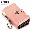 3555 Large Capacity Long Multi-function Anti-magnetic RFID Wallet Clutch for Ladies with Card Slots (Pink) - Antimagnetic RFID Package by PMC TechLife | Online Shopping South Africa | PMC TechLife | Buy Now Pay Later Mobicred