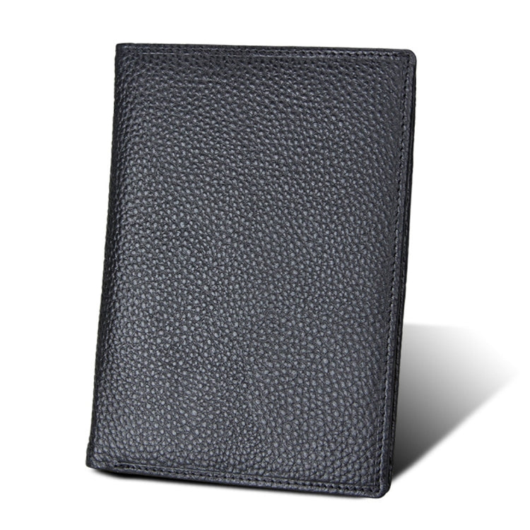 8219 Antimagnetic RFID Men Multi-functional Wallet Card Bag Passport Package