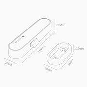 Original Xiaomi Youpin YEELOCK Smart Drawer Cabinet Lock Switch, US Plug(White)