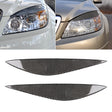 Car Carbon Fiber Light Eyebrow for Mercedes-Benz W204 Pre-Facelift 2008-2011 - Lamp Decoration by PMC TechLife | Online Shopping South Africa | PMC TechLife