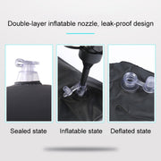 Universal Car Travel Inflatable Mattress Air Bed Camping Back Seat Couch, Size: 90 x 135cm(Grey)