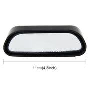 SHUNWEI Car Adjustable Blind Spot Mirror Wide Angle Auxiliary Rear View Side Mirror