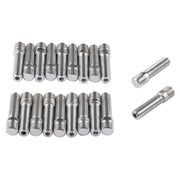 20 PCS 5cm Universal Car Modification Extended Wheels Stud Conversion M14x1.5 to M12x1.5 Screw Adapter LN032 LN033 LN044