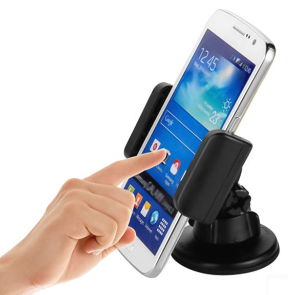 3R-1005 Universal Car Suction Cup Mount Bracket Phone Holder for 68-80mm Mobile Phone