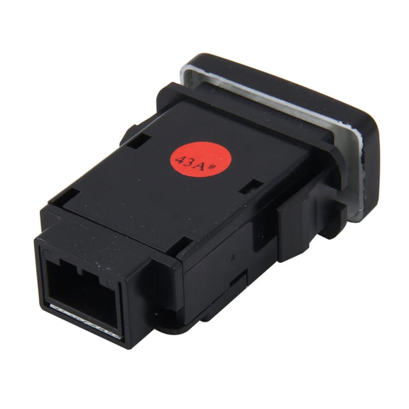 Car Fog Light Lamp Indicator 5 PIN On and Off Button Switch Control 4 Cable Auto Car Fog Light 5 Pin Switch On-Off Button Switch for Toyota, Large Size: 6*2.8*1.7cm(Yellow Light)
