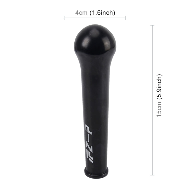 Universal Car Modified Shifter Lever Cover Manual Automatic Gear Shift Knob, Size: 15*4cm(Black)