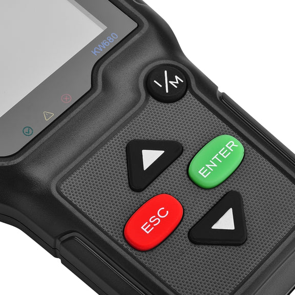 KONNWEI KW680 Mini OBDII Car Auto Diagnostic Scan Tools  Auto Scan Adapter Scan Tool (Can Detect Battery and Voltage, Only Detect 12V Gasoline Car)(Black)