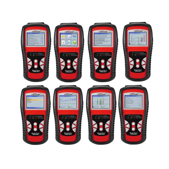 KONNWEI KW830 OBDII / CAN Car Auto Diagnostic Scan Tools  Auto Scan Adapter Scan Tool  Supports 8 Languages and 6 Protocols (Can Also Detect Battery and Voltage, Only Detect 12V Gasoline Car)