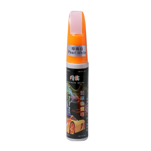 Car Scratch Repair Auto Care Scratch Remover Maintenance Paint Care Auto Paint Pen (Pearl White)