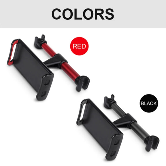 p-01 Auto Car Seatback Tablet PC / Mobilephone Holder (Black)