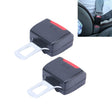2 PCS RS-01 Universal Car Seat Belt Extension Buckle (Black) - Seat Belts & Padding by PMC TechLife | Online Shopping South Africa | PMC TechLife