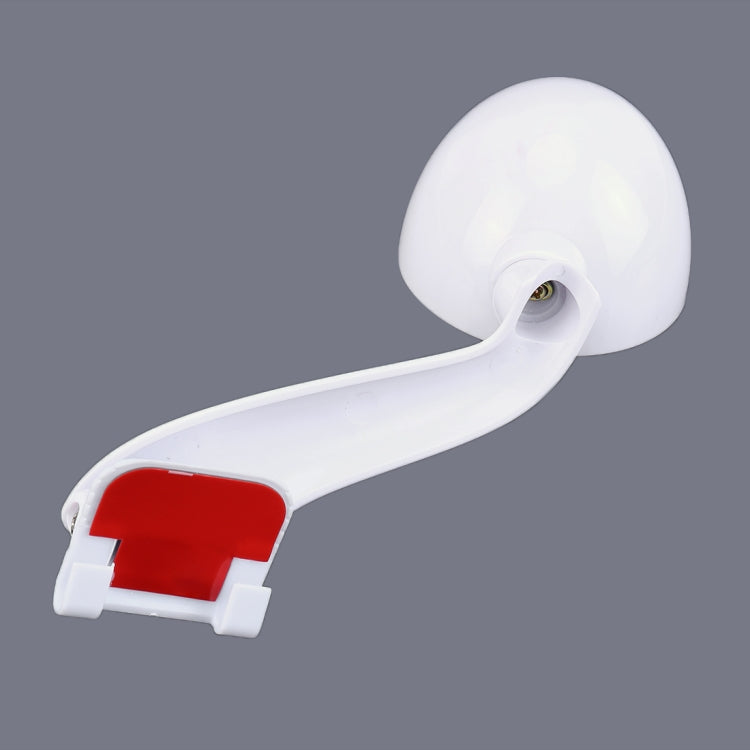 3R-094 Auxiliary Rear View Mirror Car Adjustable Blind Spot Mirror Wide Angle Auxiliary Rear View Side Mirror for Left Mirror(White)