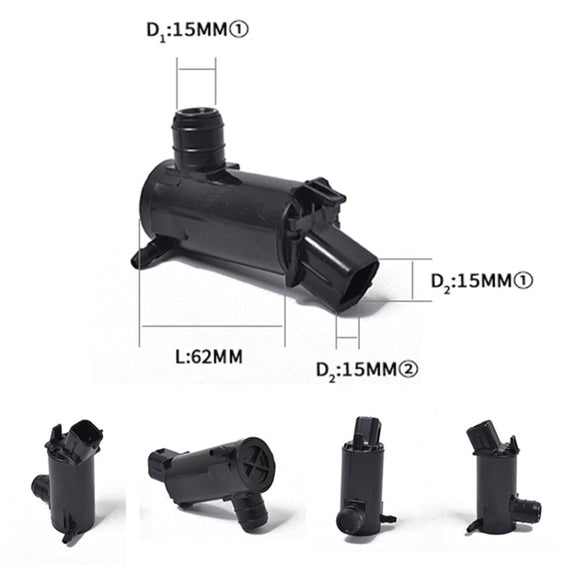 High Pressure Windshield Washer Wipers Washer Pump 9851026000 for Hyundai / Kia