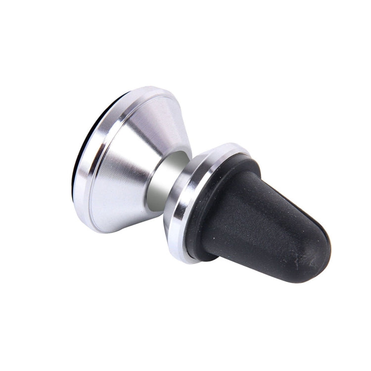 Universal Magnetic Car Air Vent Mount Phone Holder, For iPhone, Samsung, Huawei, Xiaomi, HTC and Other Smartphones(Silver)