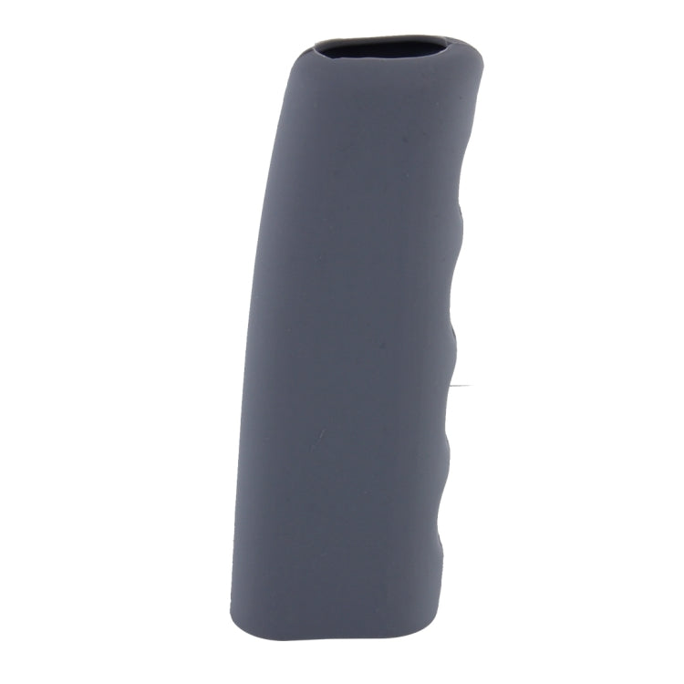 Rubber Car Hand Brake Cover Shift Knob Gear Stick Cushion Cover Car Accessory Interior Decoration Pad(Grey)